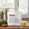 Nana Definition Canvas Tote Bag, Funny Grandmother Gift Shopper
